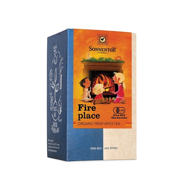 画像1: 暖炉でくつろぐフルーツティー (1)